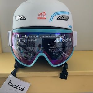 Boole Ski Helmet with Googles New
